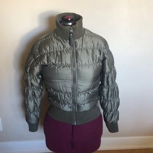 North face green jacket